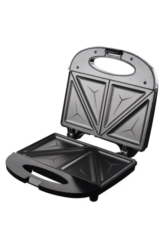 Polystar 2 Slice Triangular Sandwich Maker PV-SWB830B2 – 750W Power, Black, Triangle Plates