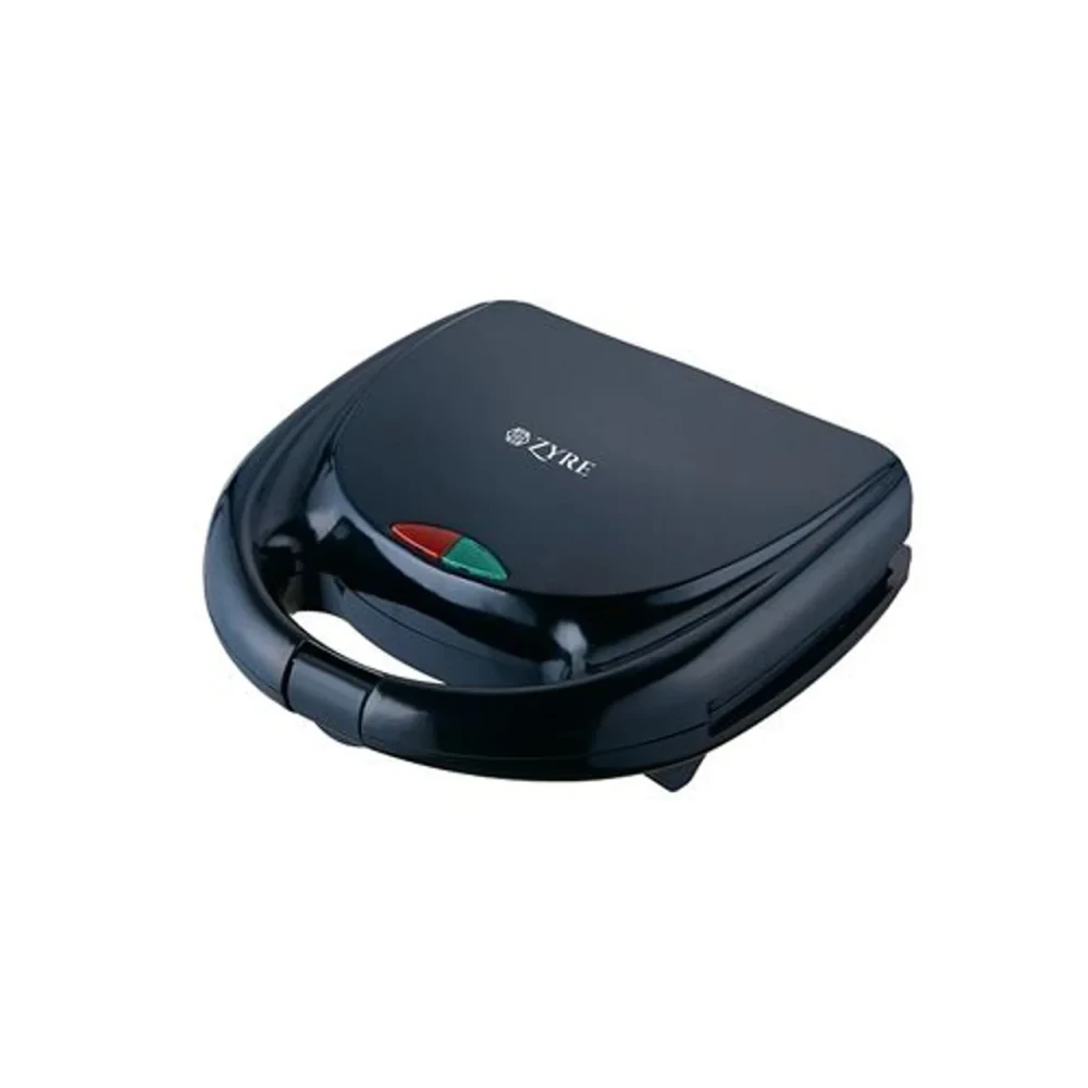 ZYRE Compact 2-Slice Sandwich Maker EL-216 – Space-Saving Design, Durable, 22.5×12.5cm Plates