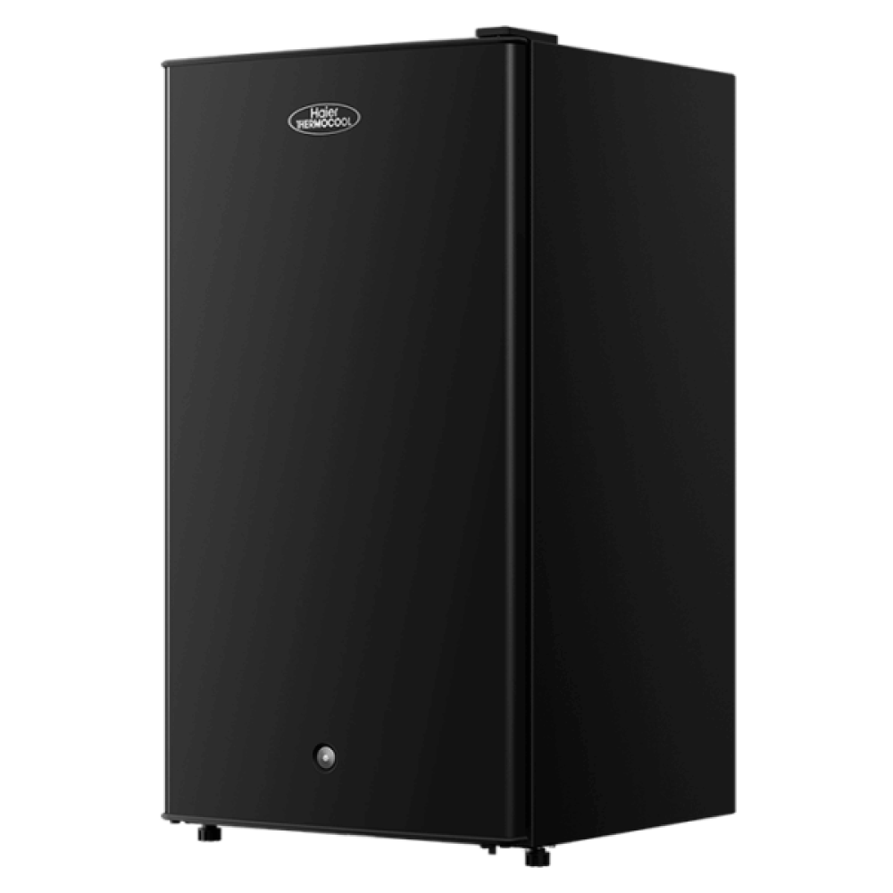 Haier Thermocool 135L Single Door Refrigerator HR-135BA R6 BLK – Low Noise, Freezer Section