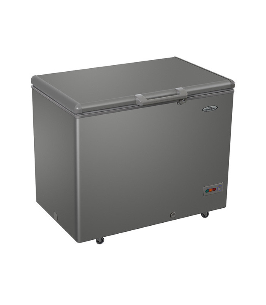 Haier 319L Inverter Chest Freezer HTF-319V - LED Light, Door Lock, 100 Hours Backup - White