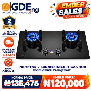 POLYSTAR 2 GAS DIGITAL HUB BURNER||PV-NYQB2002T