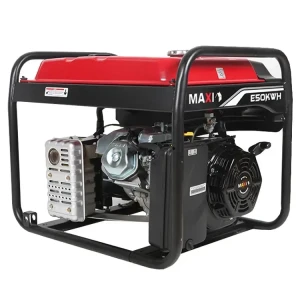 Maxi 6.25kVA / 5.0kW Generator with Key Start & Wheels – E50KWH