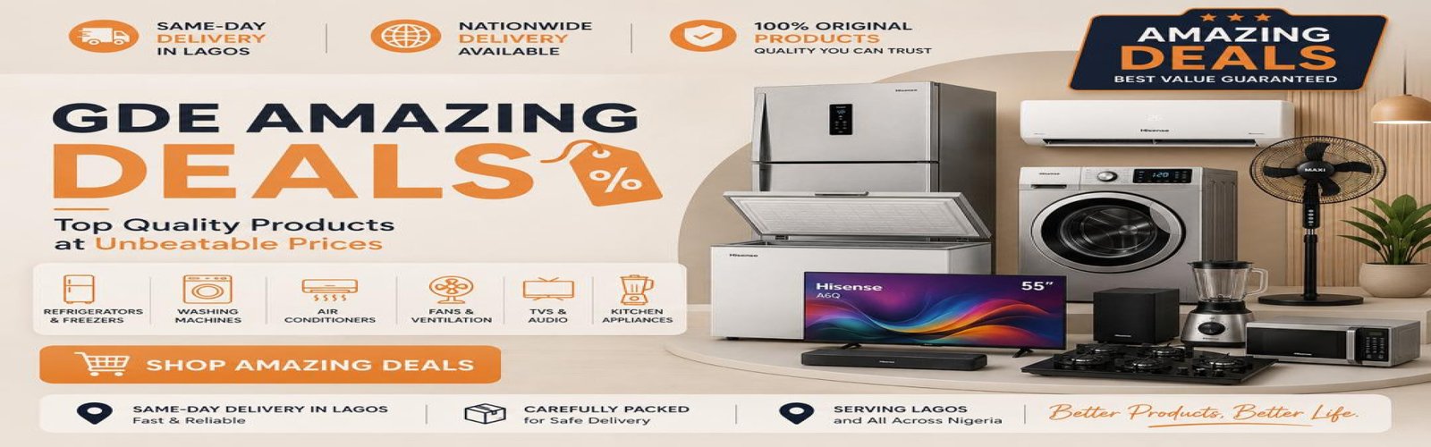 GDE AMAZING DEALS